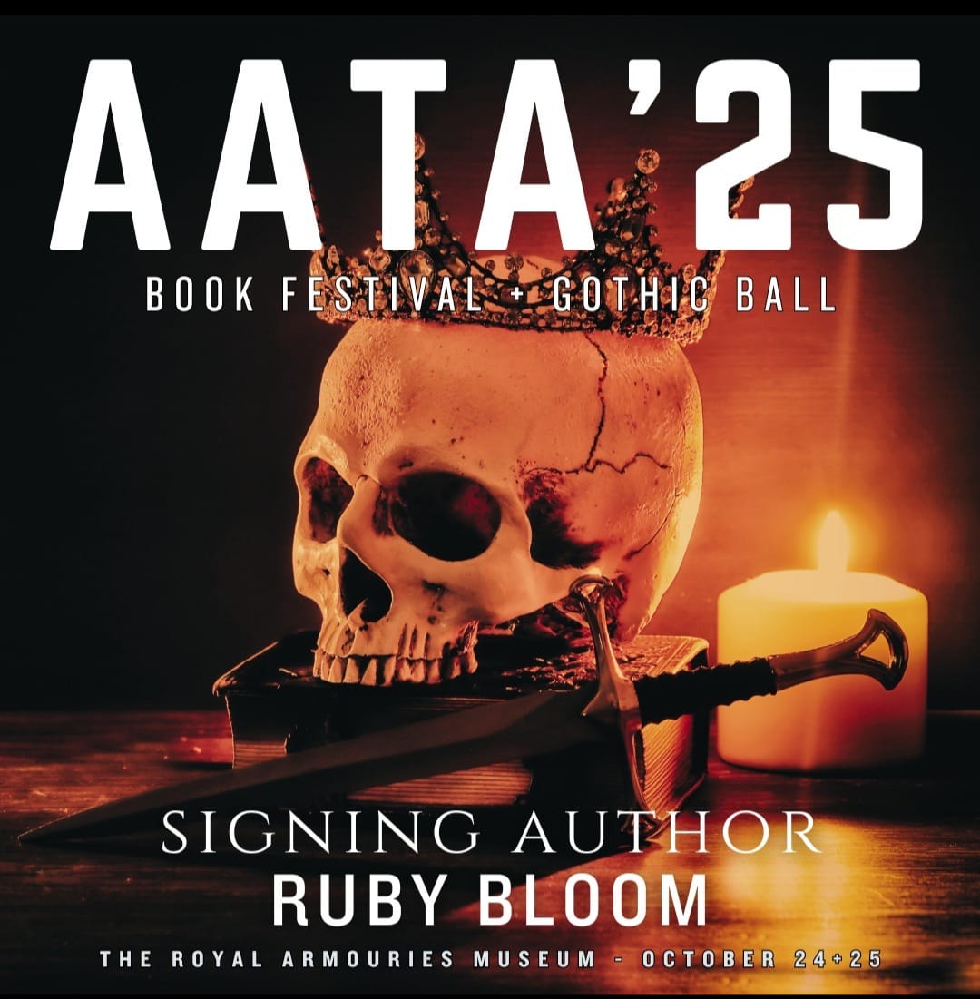 Ruby Bloom - My Events - Authors at the Armouries - 2024-06-08
